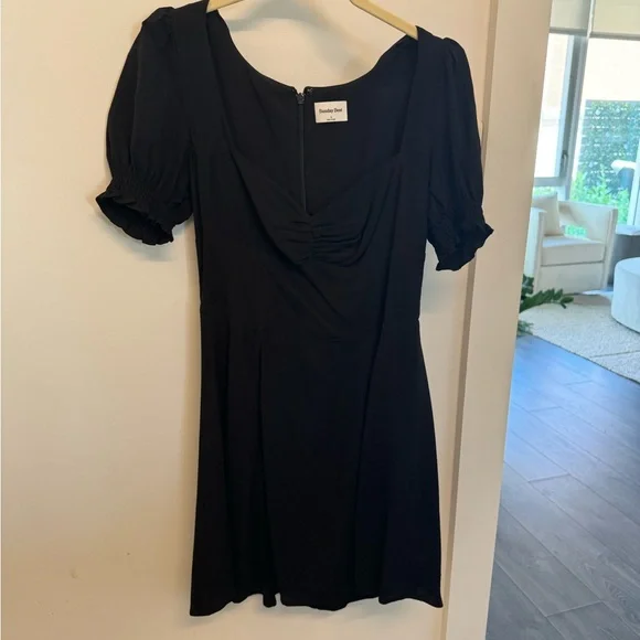 Black Mini Dress - Picture 2 of 3